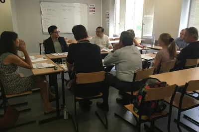 ESG法中管理学院法语预科秋季入学教师会议