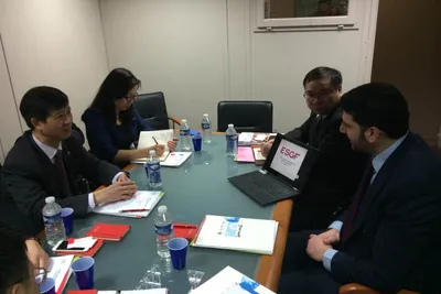 浙江树人大学代表团访问ESG高商集团