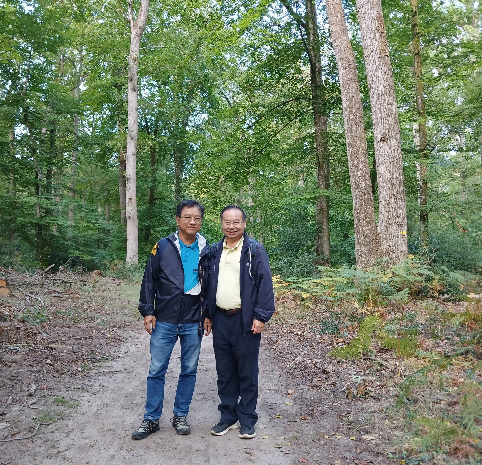 林间小路上
